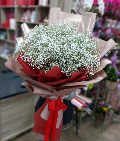 Букет цветов из: Гипсофила в Ново-Щедринской