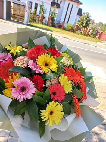 Букет цветов из: Герберы в Ново-Щедринской